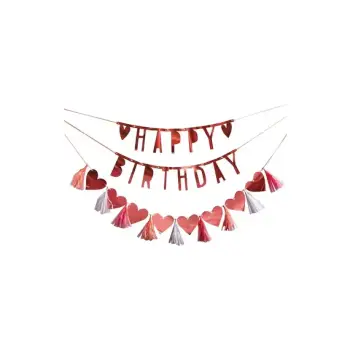 Dekor Happy Birthday (Rose - Ari)