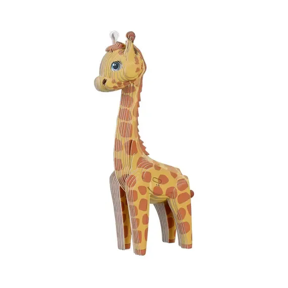 3D Puzzle me kafshë (Gjirafa) - 1