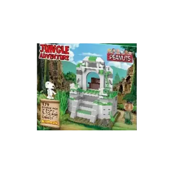 Lodër - Snoopy Jungle Adventure Building Blocks B(The Relic, 215 copë)