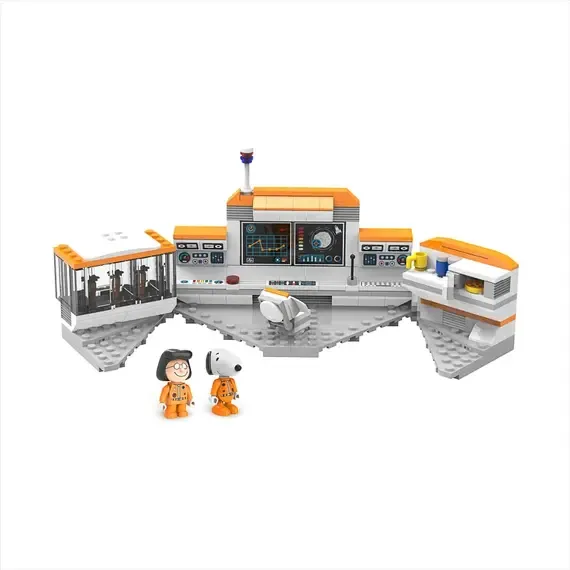 Lodër - Snoopy Space Traveler Building Blocks B(Command Room, 197 copë) - 1