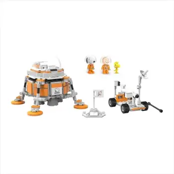 Lodër - Snoopy Space Traveler Building Blocks A(Planet Landing, 393 copë)