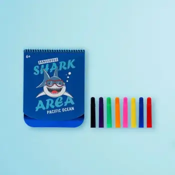 Set librash për ngjyrosje Shark DIY Series