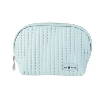 Çantë kozmetike Soft Quilted / kaltërt