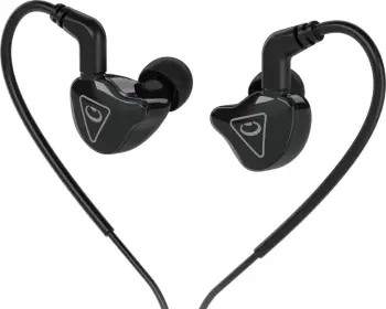Dëgjuese Behringer MO240, me kabllo, të zeza, të tejdukshme