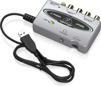 Ndërfaqe audio Behringer UFO202, USB, e zezë