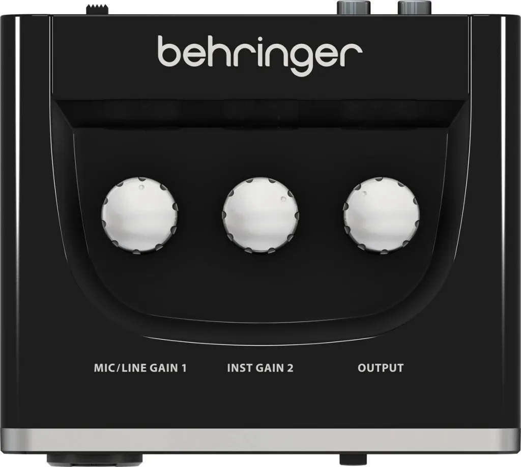 Audio interface Behringer UM2, e zezë - 5