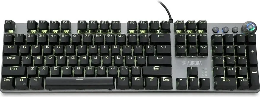 Tastierë mekanike iBOX Aurora K-4, USB, e zezë - 16