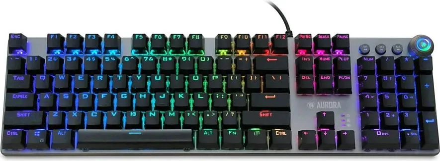 Tastierë mekanike iBOX Aurora K-4, USB, e zezë - 8