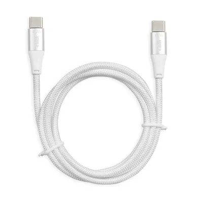 Kabllo iBOX, USB C / USB C, 2 m, e bardhë - 2