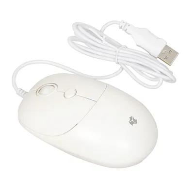 Maus iBOX i011 Seagull, USB, i bardhë - 1