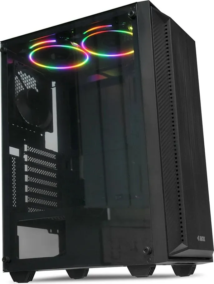 Kasë iBOX Cetus OCT 906 RGB, Midi Tower - 4