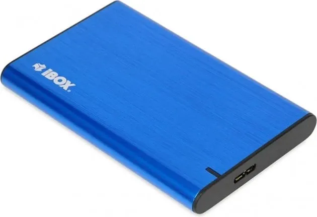 Kuti për SSD/HDD iBox 2.5", e kaltër - 1