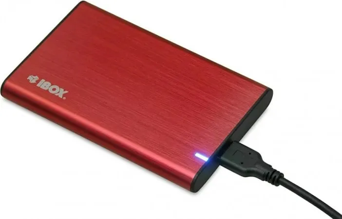 Kuti për HDD/SSD iBox, 2.5", e kuqe - 4
