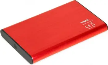 Kuti për HDD/SSD iBox, 2.5", e kuqe