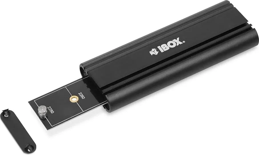 Kasë për SSD IBOX HD-07, M.2, e Zezë - 3