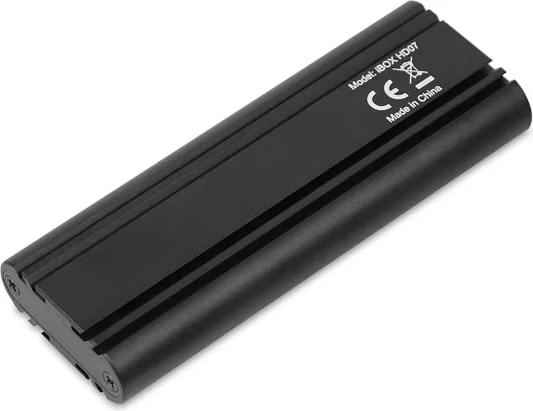 Kasë për SSD IBOX HD-07, M.2, e Zezë - 5