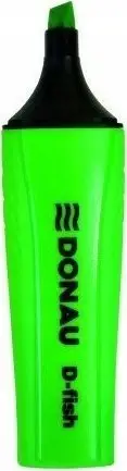 Markeri Donau Highlighter D-Text, fluorescente, jeshil