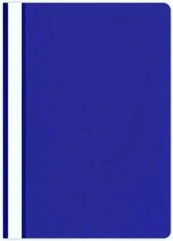 Dosje dokumentesh Donau A4, paketim 10 copë, blu navy