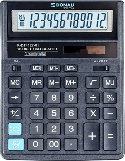 Kalkulator Donau, 203x158x31 mm, i zi - 1