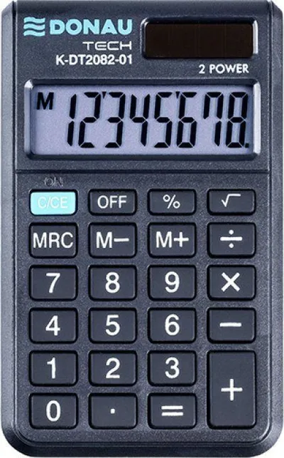 Kalkulator Donau Pocket, 97x60x11 mm, i zi - 1