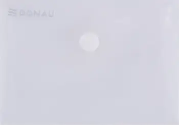 Dosje zarf Donau me kapëse, PP, A7, 180 mcr, transparente