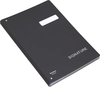 Dosje Donau, karton, A4, 450gsm, 20 ndarje, e zezë - 1