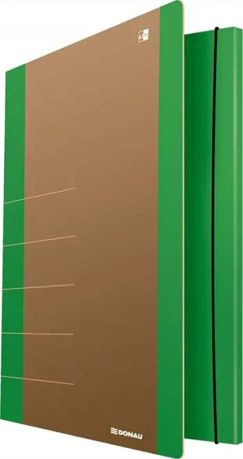 Dosje për dokumente Donau, A4, 500 gsm, e gjelbër