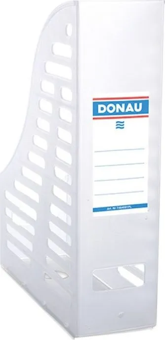 Mbajtëse dokumentesh DONAU, PP, e bardhë - 1