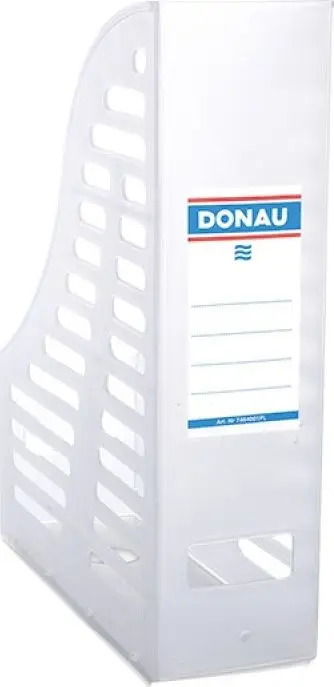 Mbajtëse dokumentesh DONAU, PP, e bardhë