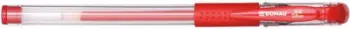 Stilolaps xhel Donau Gel Pen 7342001PL-04, majë 0.7mm, i kuq