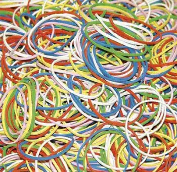 Lastikë zyre Donau Rubber Bands 7787001PL 99, 100g, ngjyra të përziera