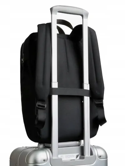 Çantë shpine Bellroy Via Workpack, për laptop 16", përditshme, e zezë - 3