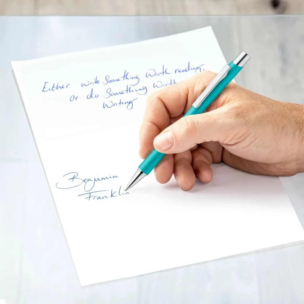 Stilolaps STAEDTLER 421BK-9E1, clip, medium, ngjyrë blu - 1