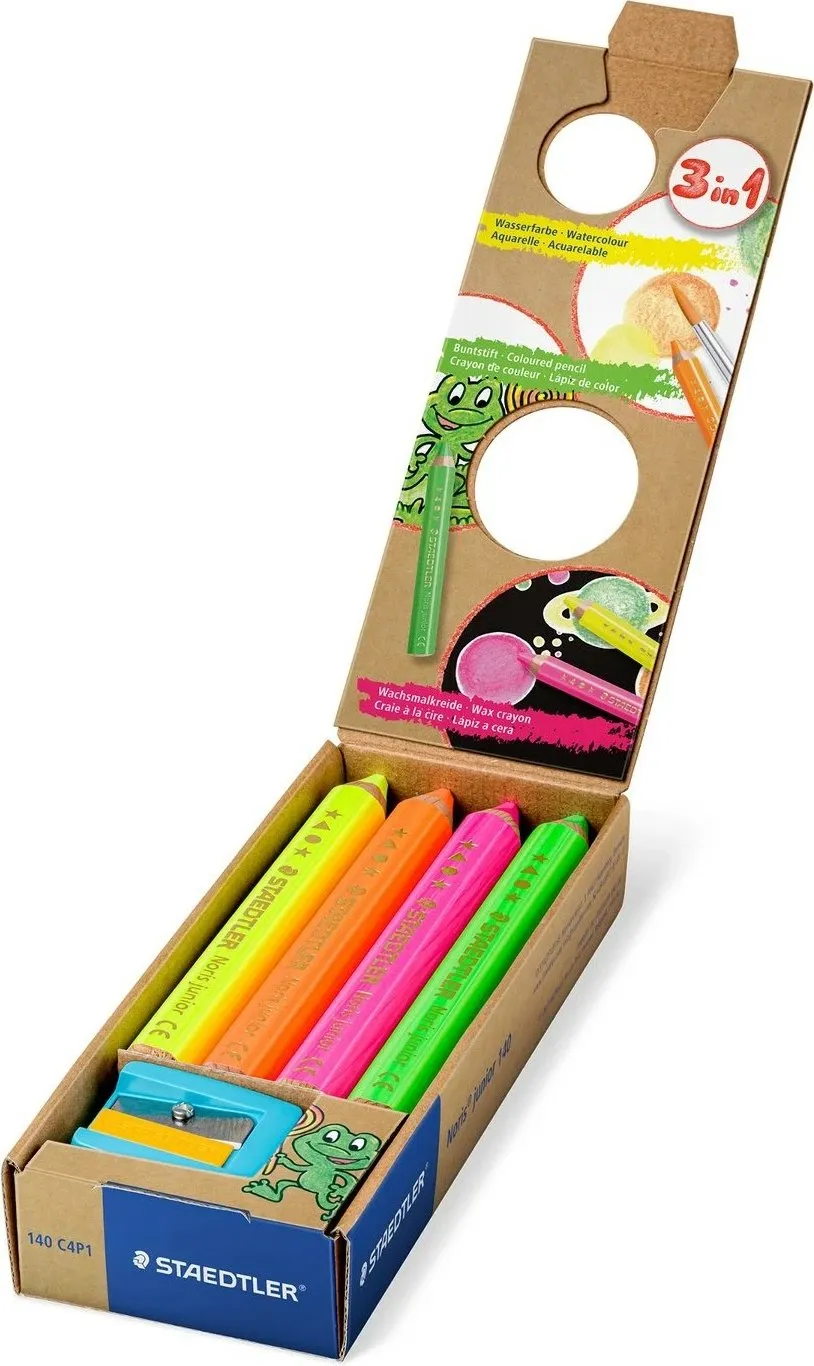 Set markerë STAEDTLER 140 C4P1, 4 ngjyra, soft, multikolor - 2