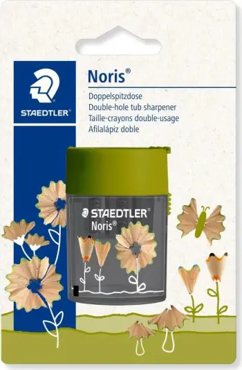 Mprehëse me dy vrima Staedtler Noris BC, me enë mbeturinash, shumëngjyrëshe