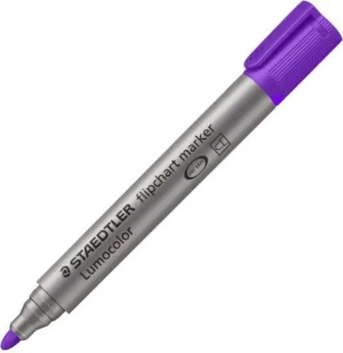 Marker flipchart STAEDTLER 356 B-6, 1 copë, vjollcë, majë 2 mm/5 mm - 1