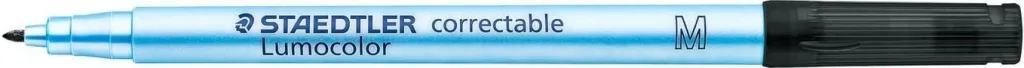 Marker STAEDTLER Lumocolor Correctable, 1mm, i zi, silver - 1