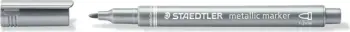 Marker metalik STAEDTLER 8323, majë e rrumbullakët, 1-2mm, argjend