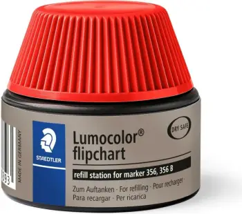Stacion rimbushjeje STAEDTLER Lumocolor 488 56-2, 30ml, për marker 356/356 B, kuqe