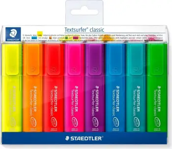 Set markerash STAEDTLER Textsurfer classic 8 copë, multingjyrësh