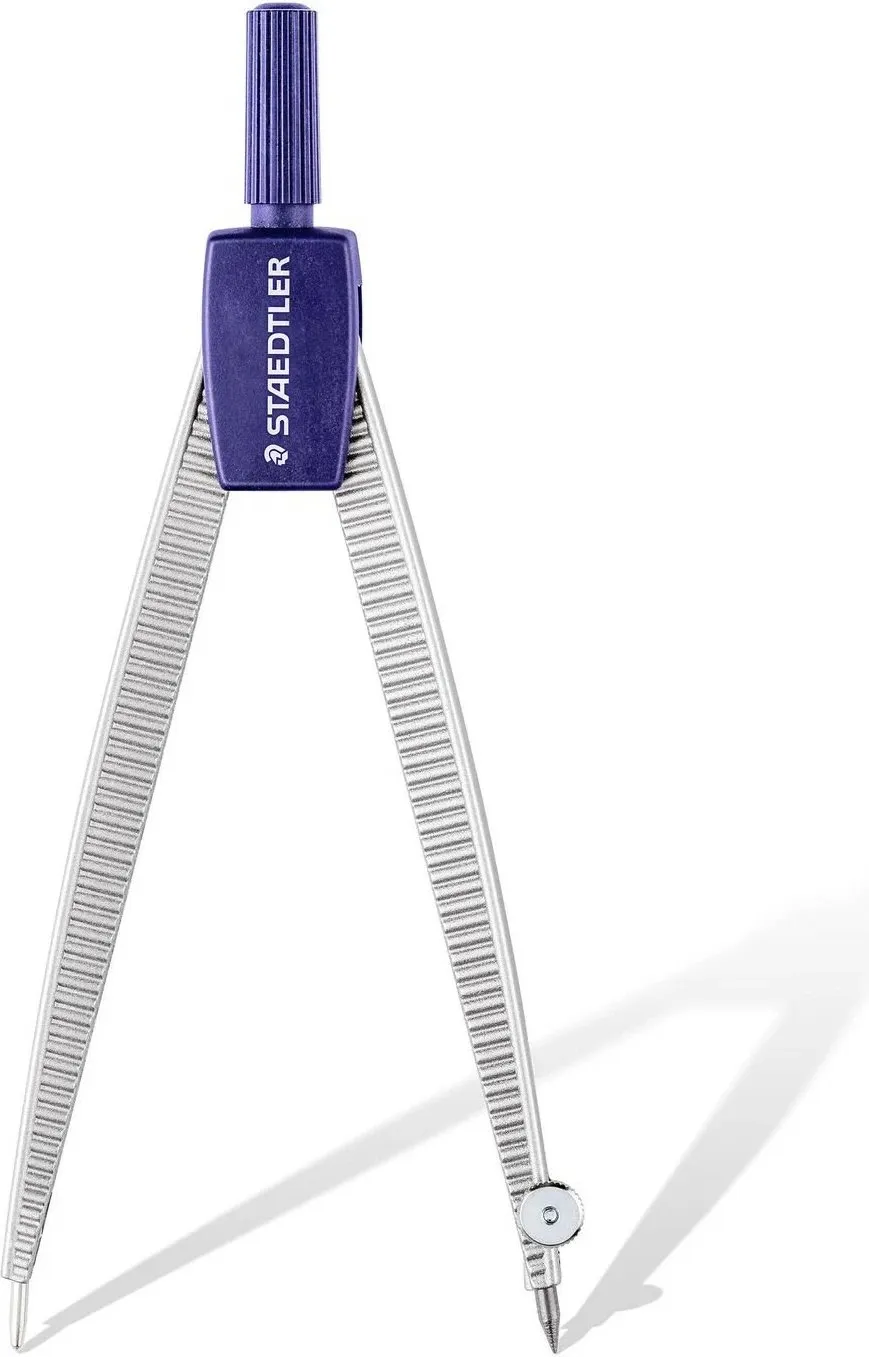 Kompas STAEDTLER Noris 550, 1 copë, blu/argjend - 3