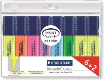 Marker highlighter Staedtler Textsurfer 6+2