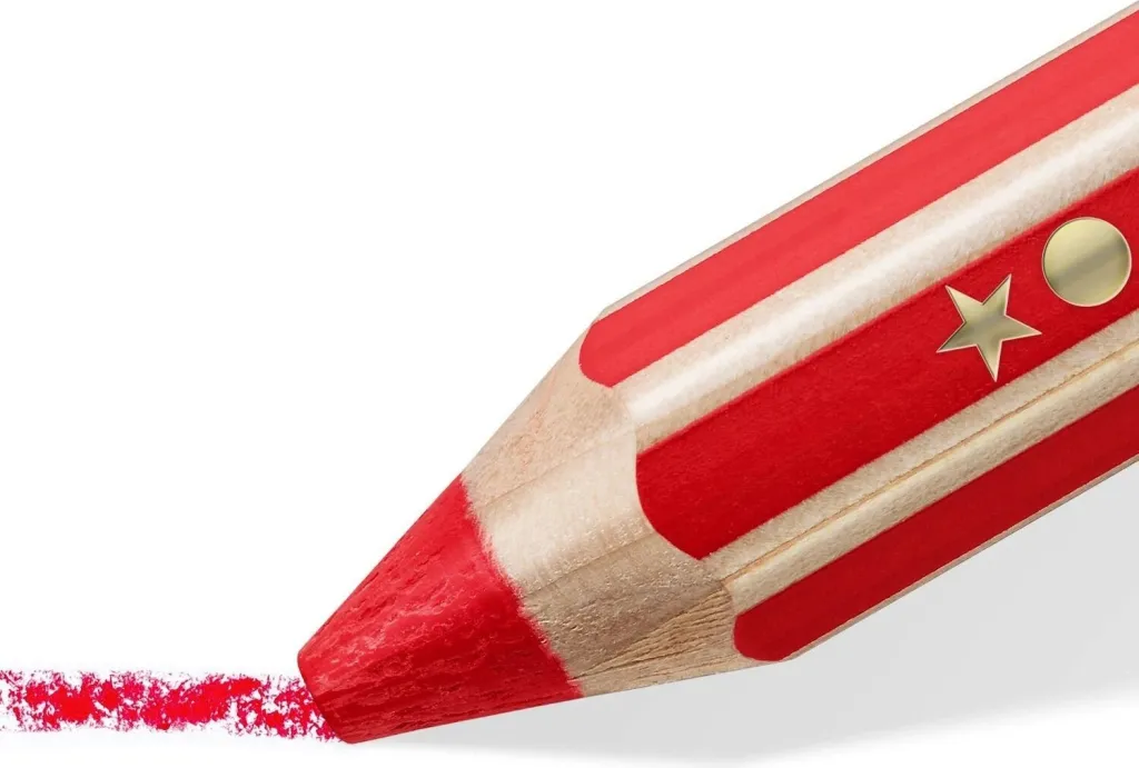 Lapsa ngjyrosës STAEDTLER Noris junior 36 copë, kovë plastike - 4
