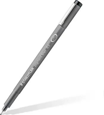 Stilolaps fineliner Staedtler Pigment Liner 308, ngjyrë blu, 1 copë