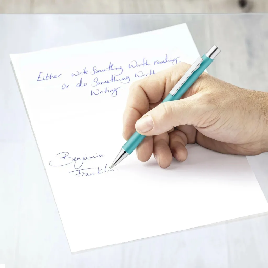Stilolaps me bojë Staedtler Elance 421 45, majë topth, ngjyrë rozë - 3