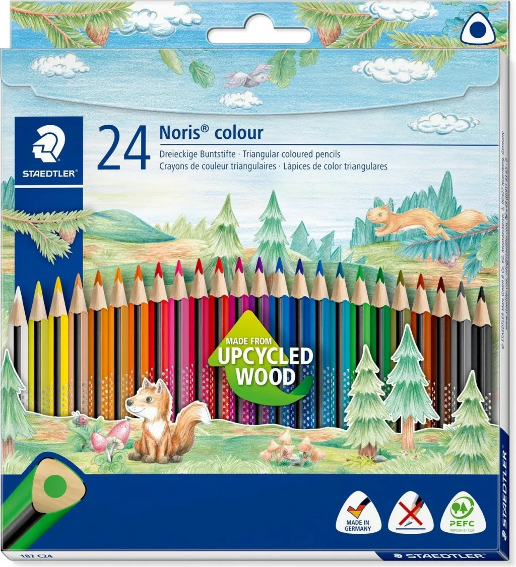 Set i lapsave Staedtler Noris, 24 ngjyra - 1