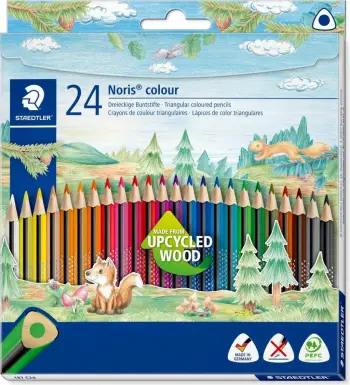 Set i lapsave Staedtler Noris, 24 ngjyra