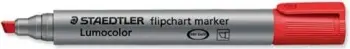Markera flipchart Staedtler Lumocolor, majë e rrumbullakët, set 10 copë, e kuqe