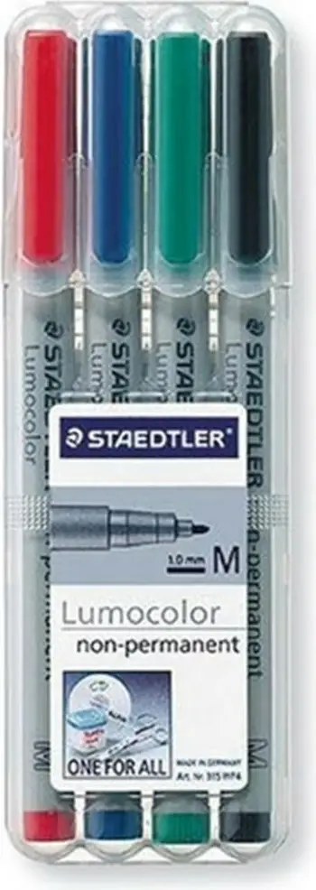 Set lapsash universal STAEDTLER 315 WP4, 1 mm, 4 ngjyra, gri