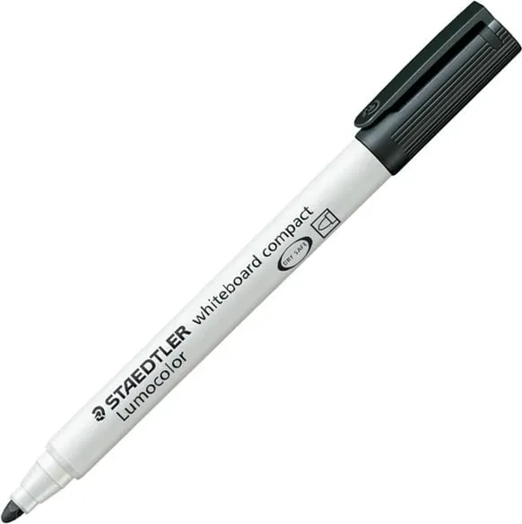Marker për whiteboard Staedtler Lumicolor, i zi, 1 mm - 1